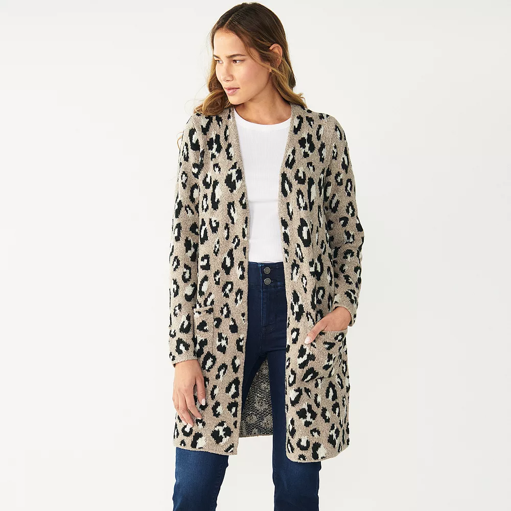 Women's Nine West Car Coat Cardigan - Image 12