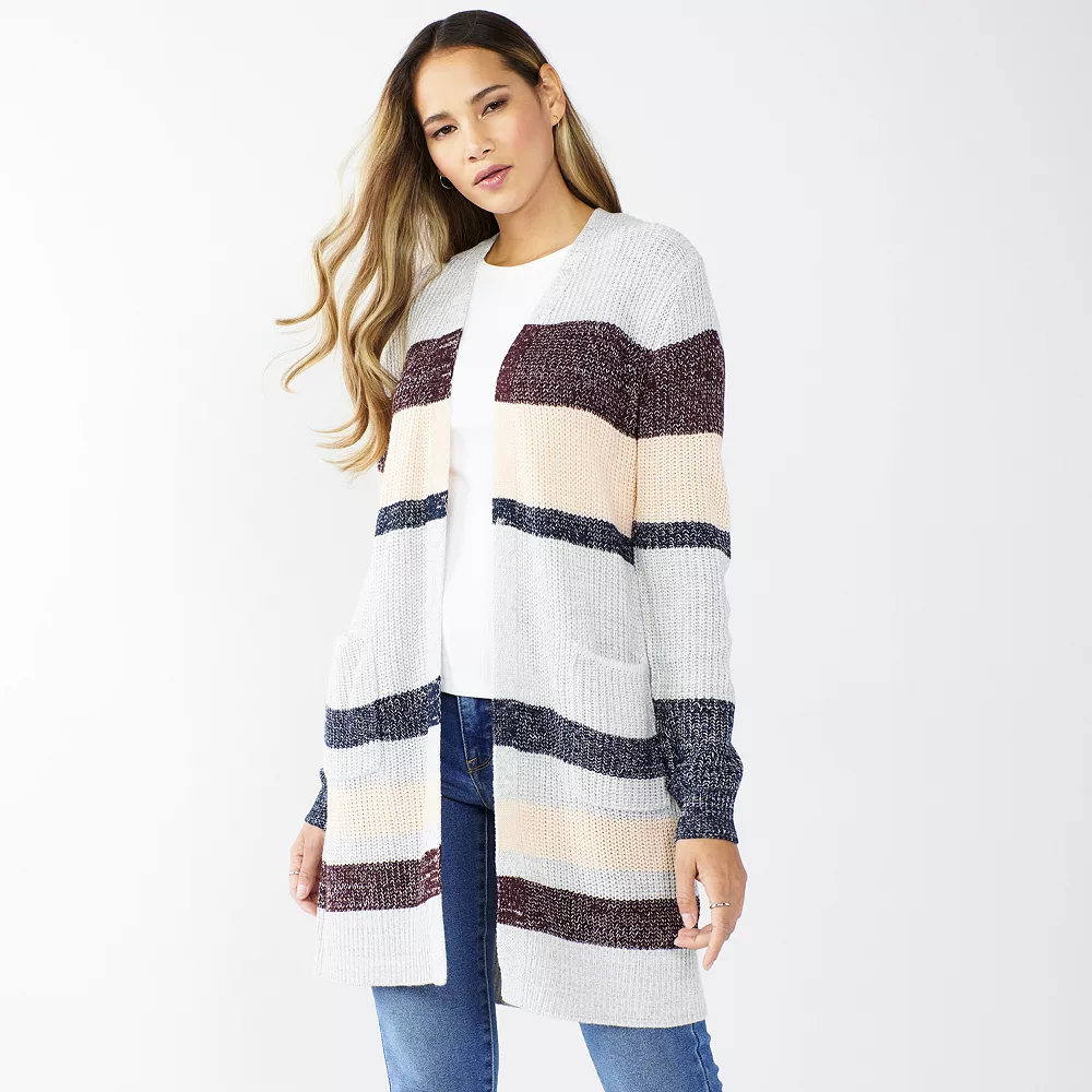 Women's Nine West Car Coat Cardigan - Image 8