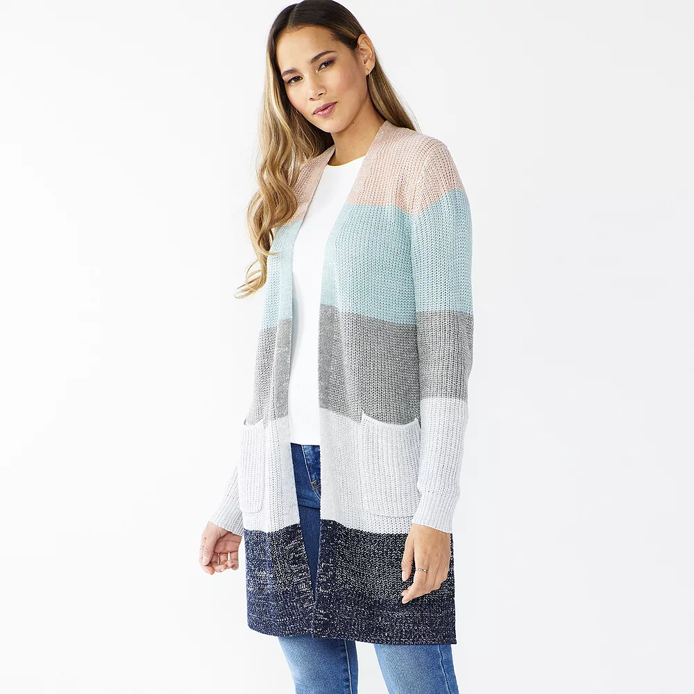 Women's Nine West Car Coat Cardigan - Image 10