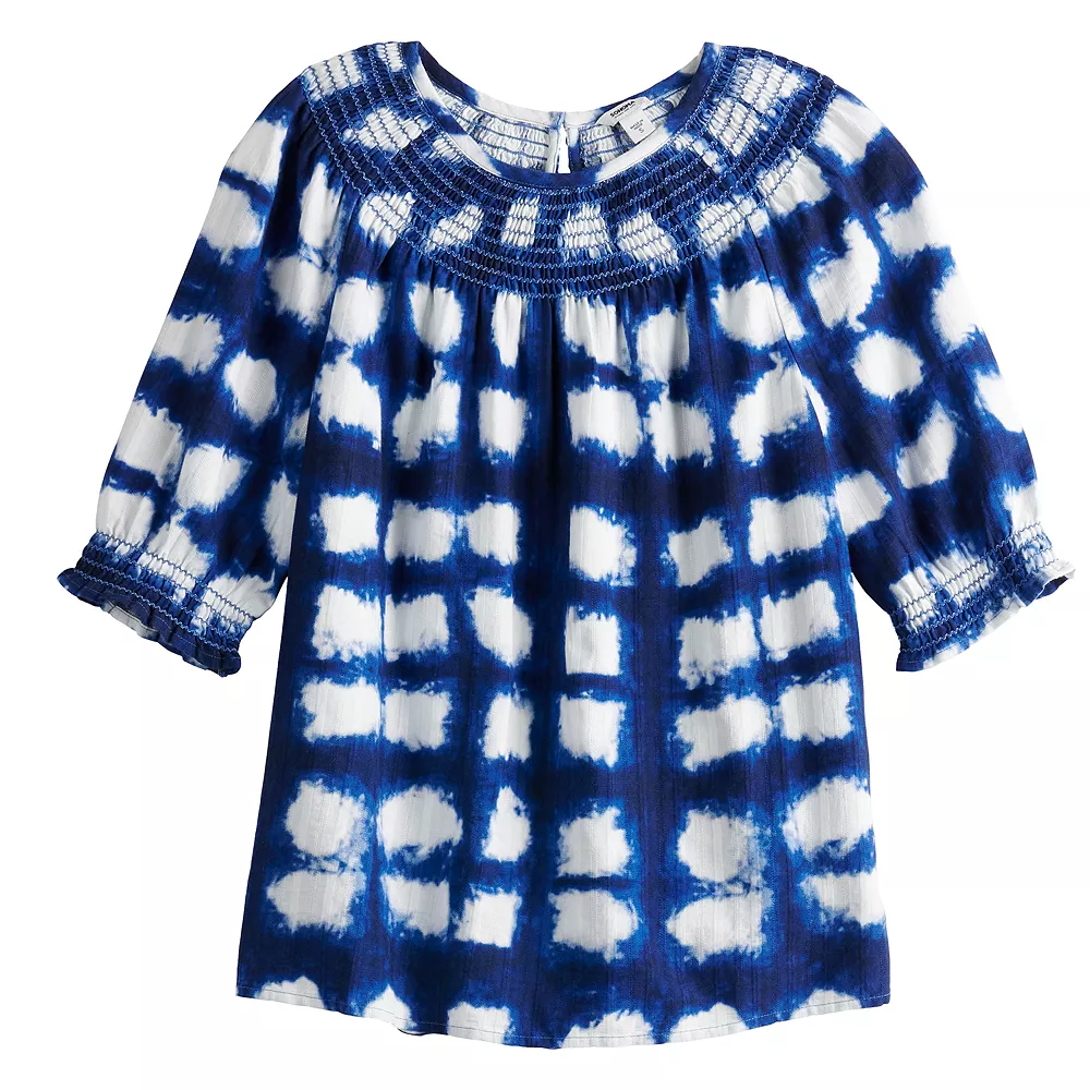 Women's Sonoma Goods For LifeĀ® Elbow Smock Neck Top - Image 5