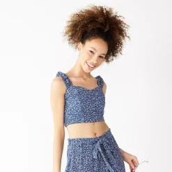 Juniors' Rewind Molded Cup Tank Top