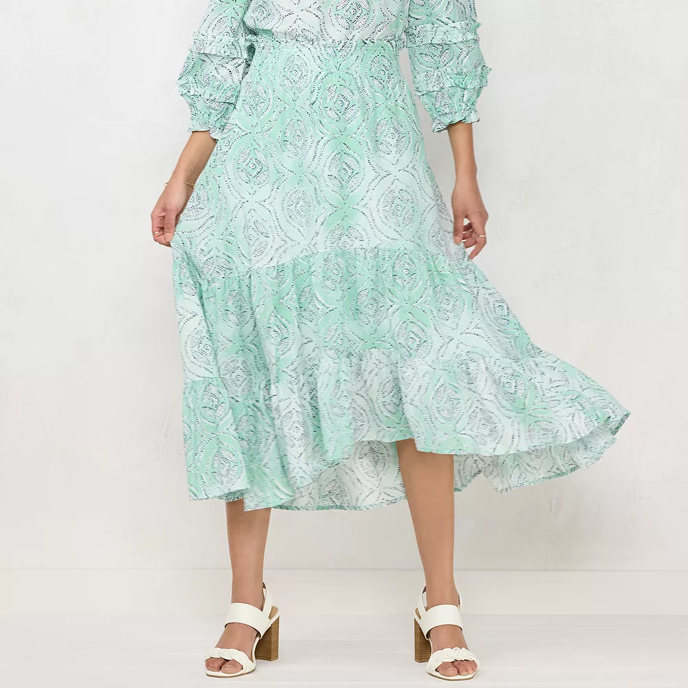 Women's LC Lauren Conrad Hi-Low Tier Skirt - Image 3