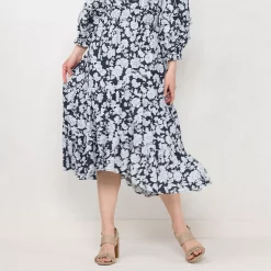 Women's LC Lauren Conrad Hi-Low Tier Skirt