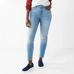 Women's Sonoma Goods For Life® Curvy High-Waisted Skinny Jeans