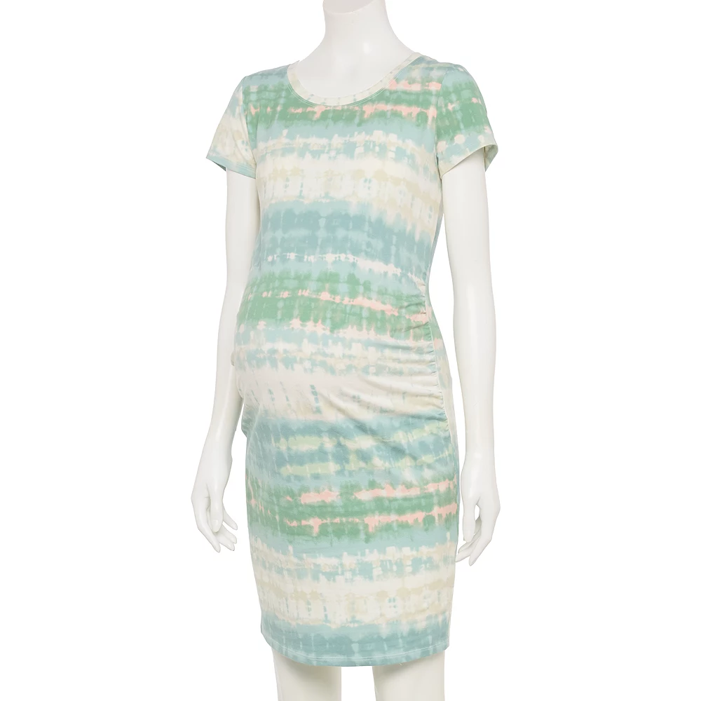 Maternity Sonoma Goods For Life® Everyday T-Shirt Dress - Image 2